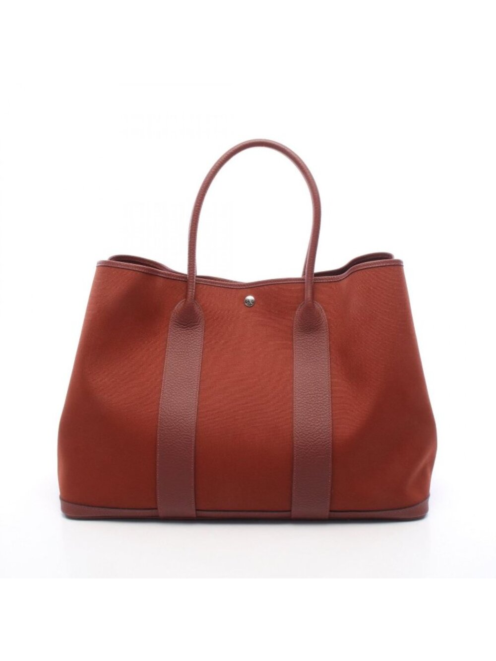Hermes Tote Bag Garden Party GM Rouge Ash Voyage